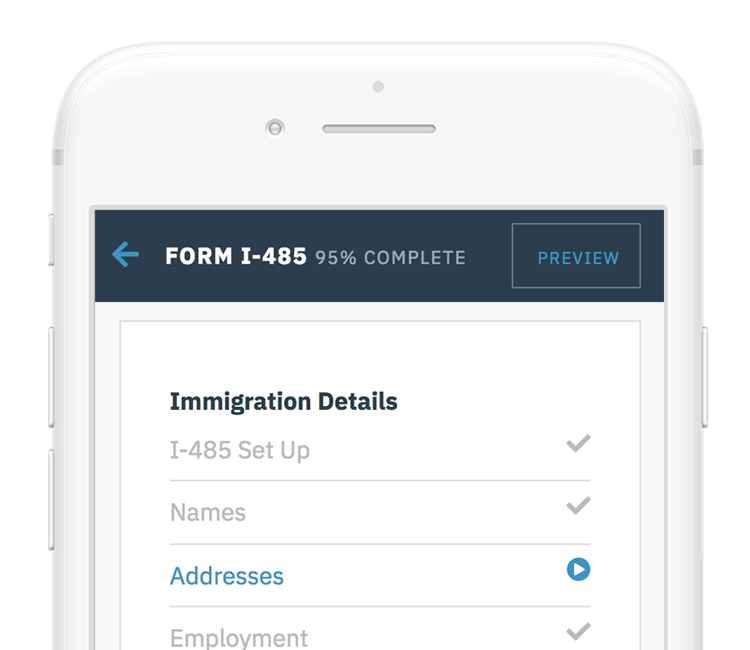 I 485 Immigration Planner   Phone 485 